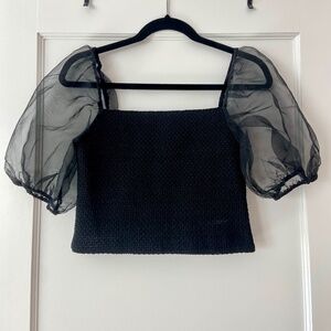 ASTR Puff Sleeve Top